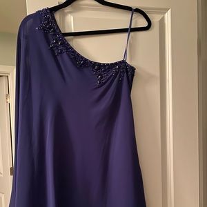 Colbalt blue cocktail dress